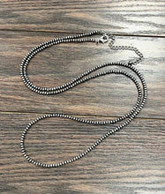 Load image into Gallery viewer, 4mm Long Handmade Navajo Bead Necklace
