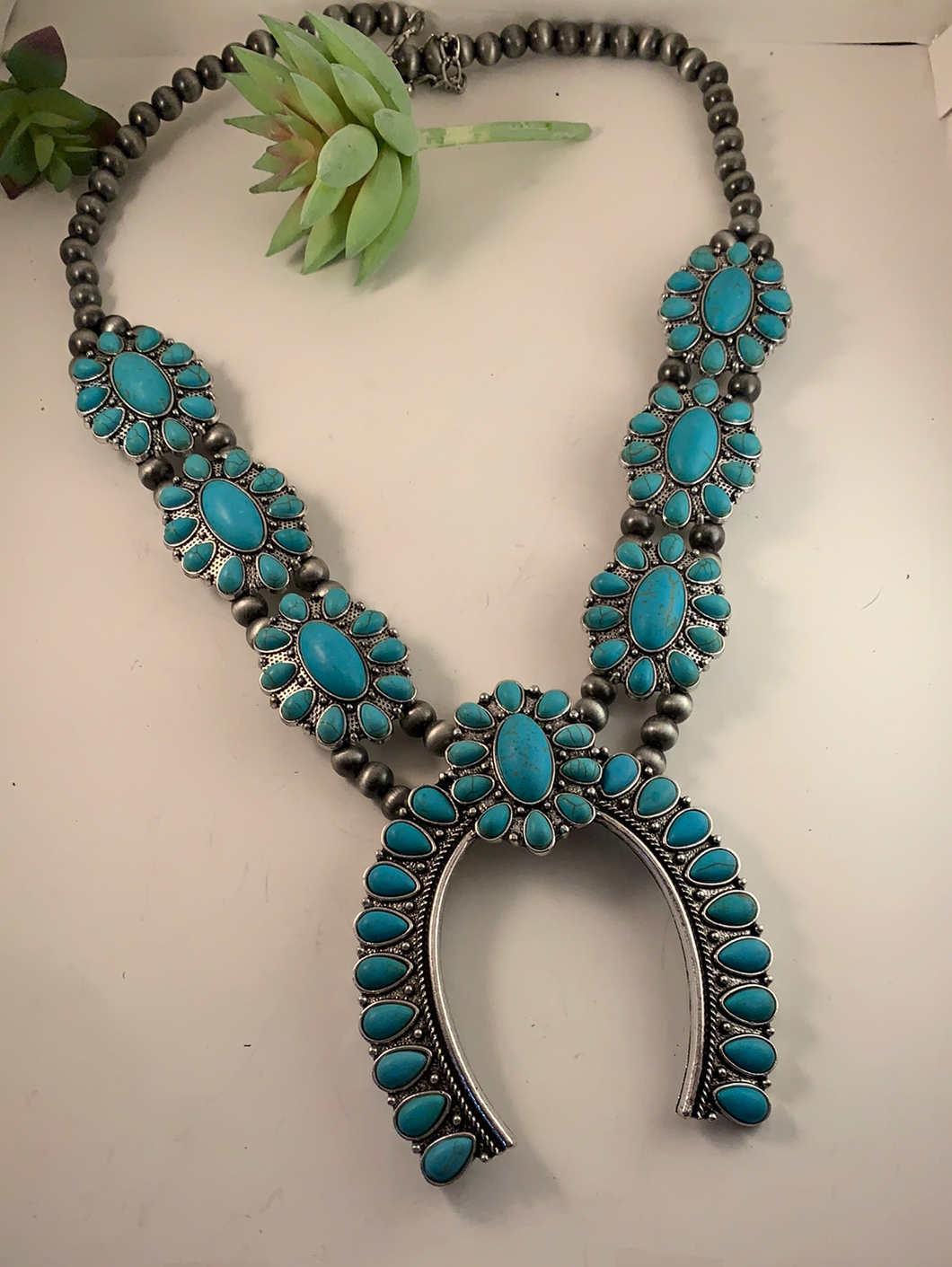 Turquoise Squash Necklace