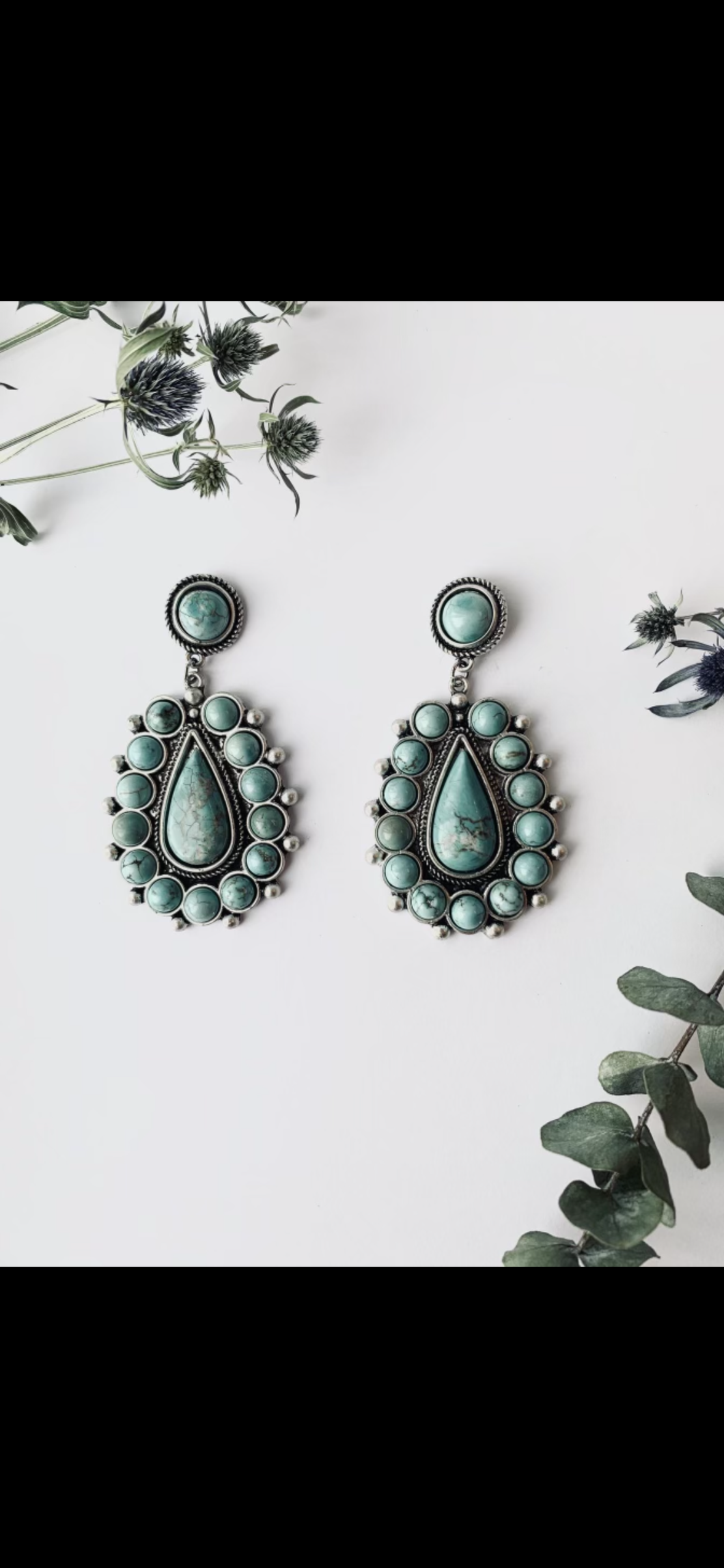Multi Stone Earring