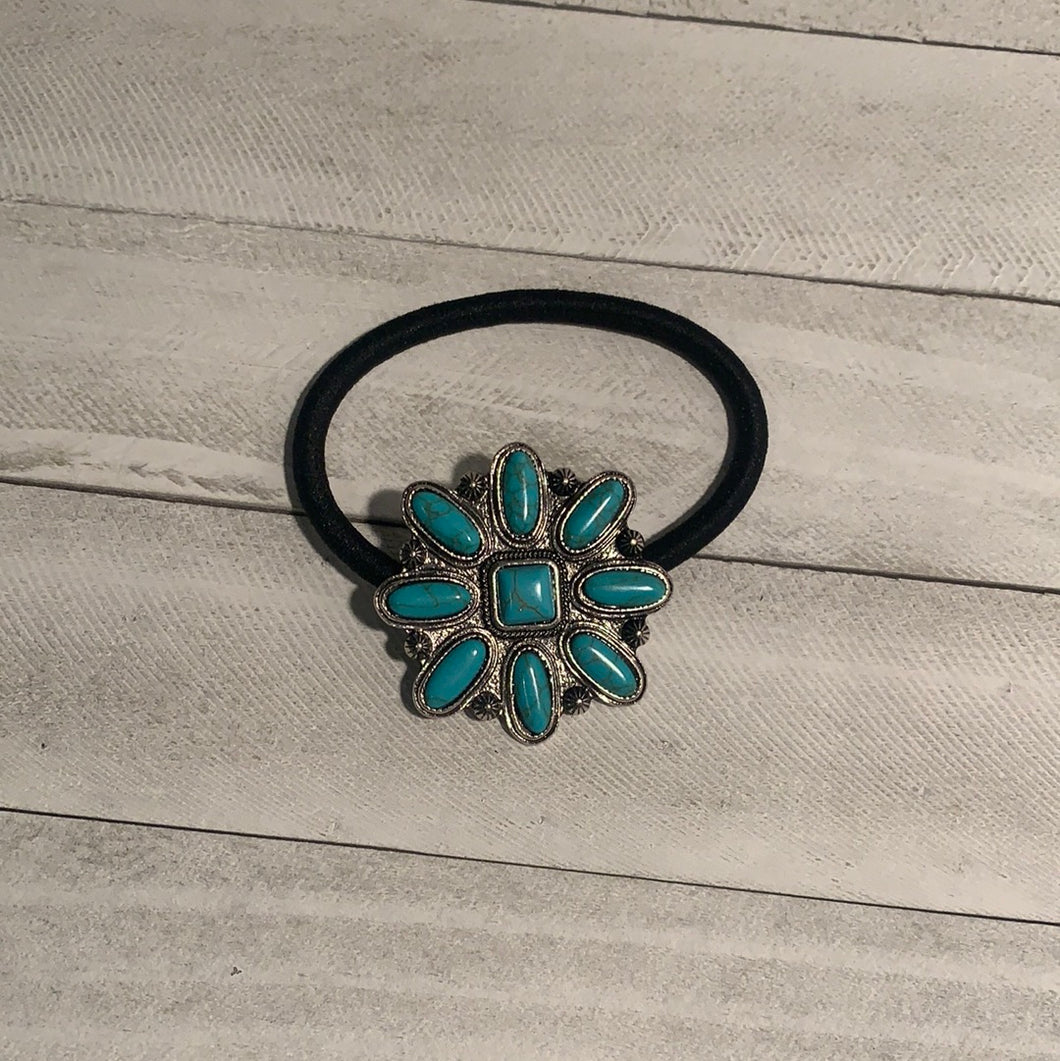 Turquoise Hair Tie