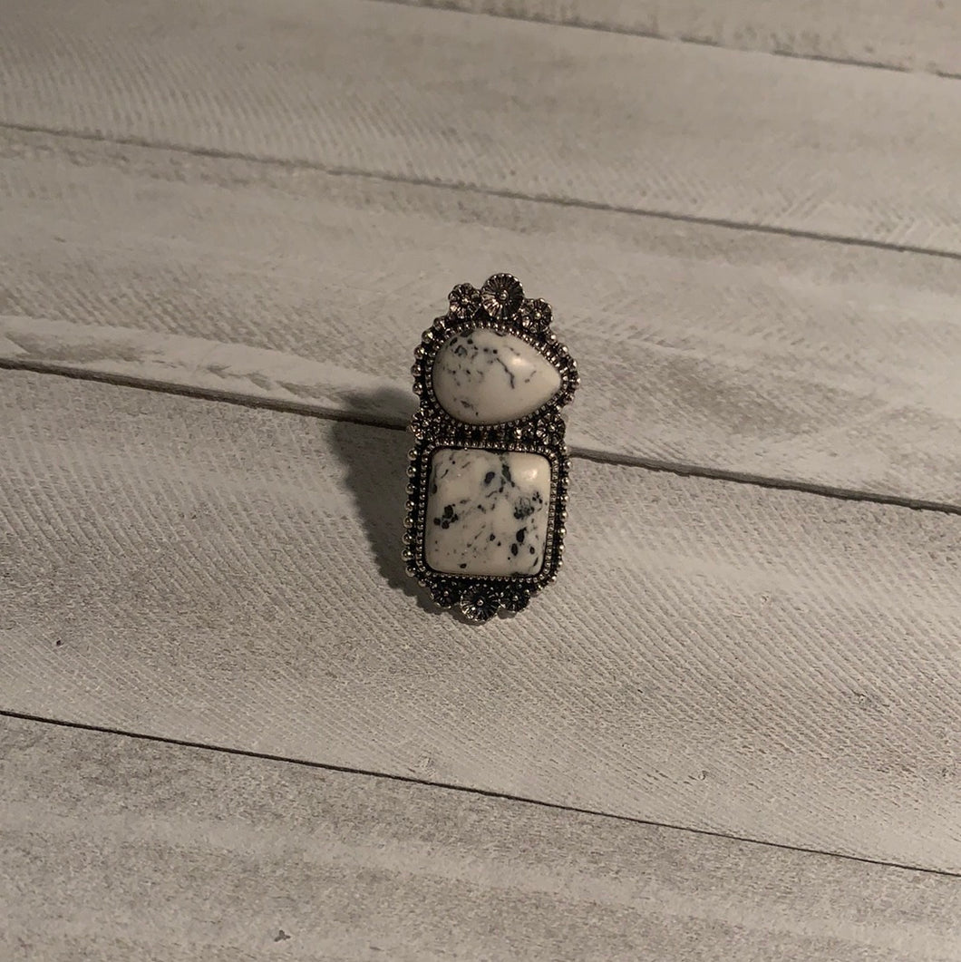Buffalo Stone Ring