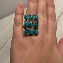 Load image into Gallery viewer, Multi-stone Turquoise Ring
