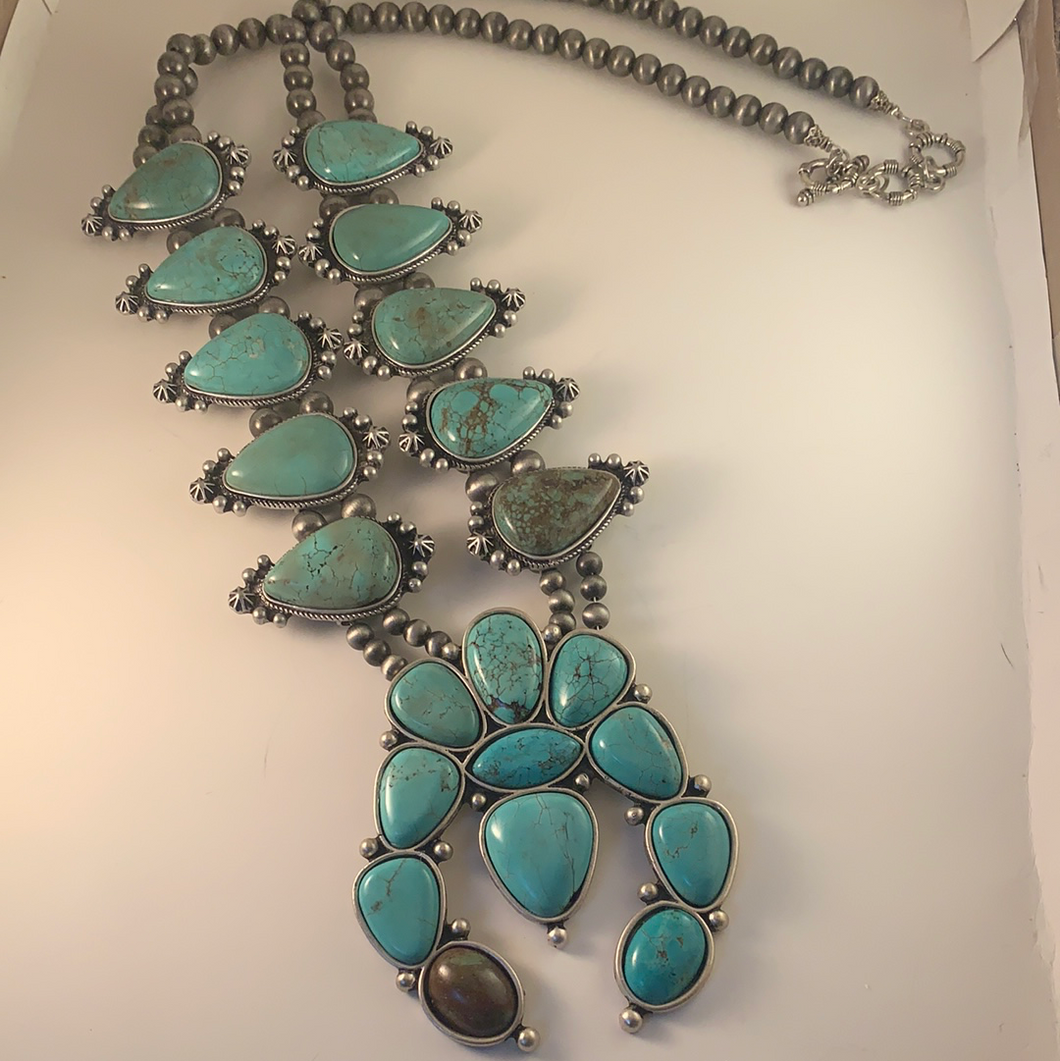 Natural Stone Squash necklace