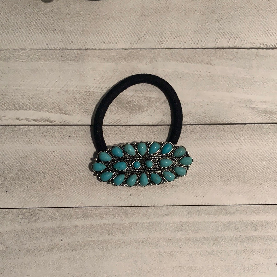 Turquoise Hair Tie