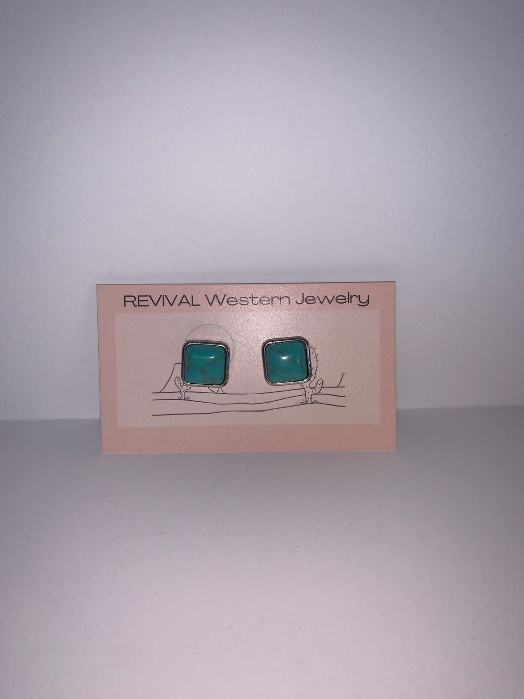 Turquoise Stud Earrings