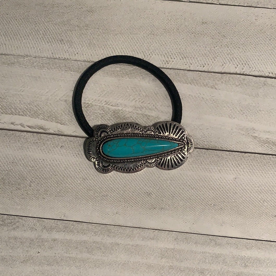 Turquoise Hair Tie