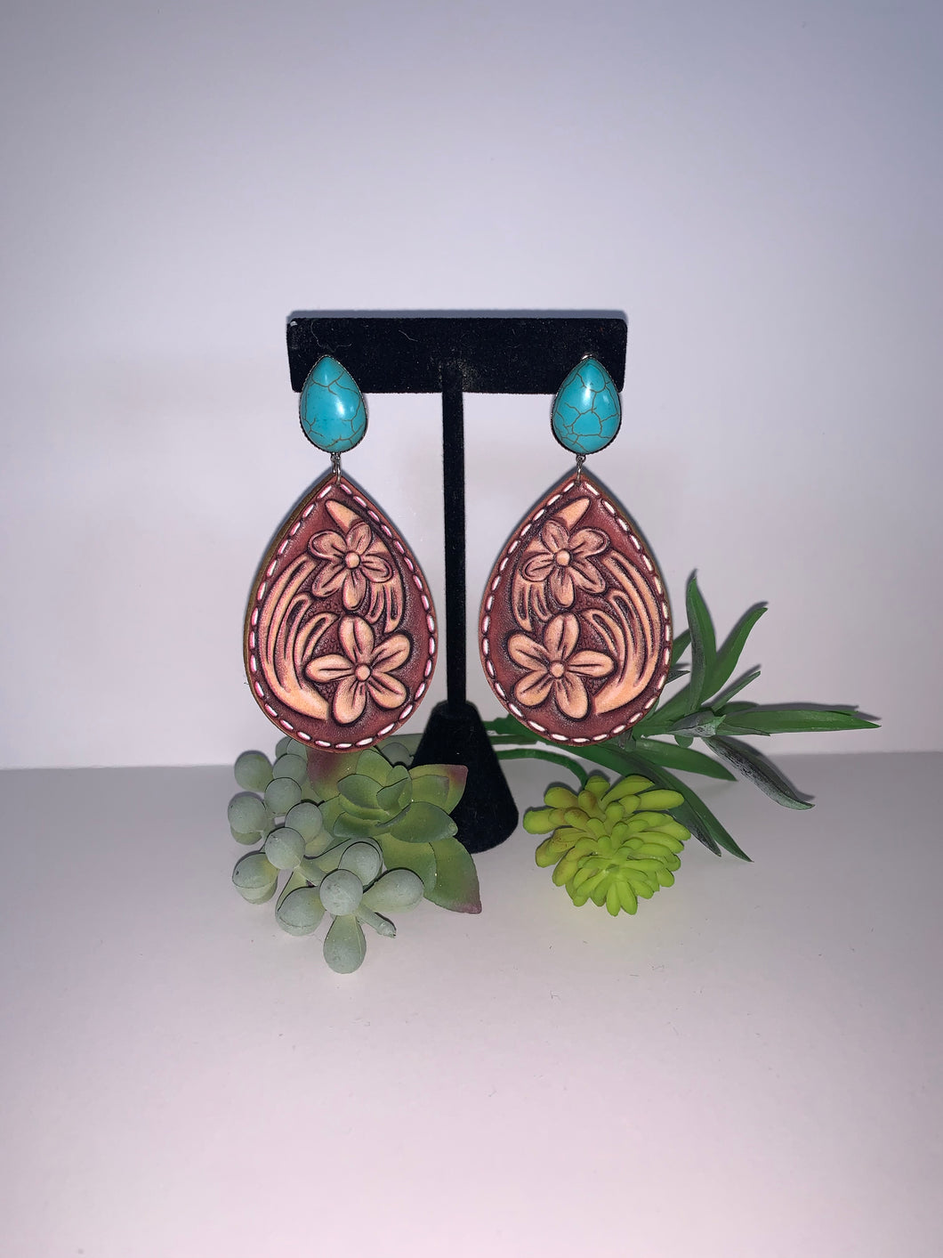 Leather Earrings
