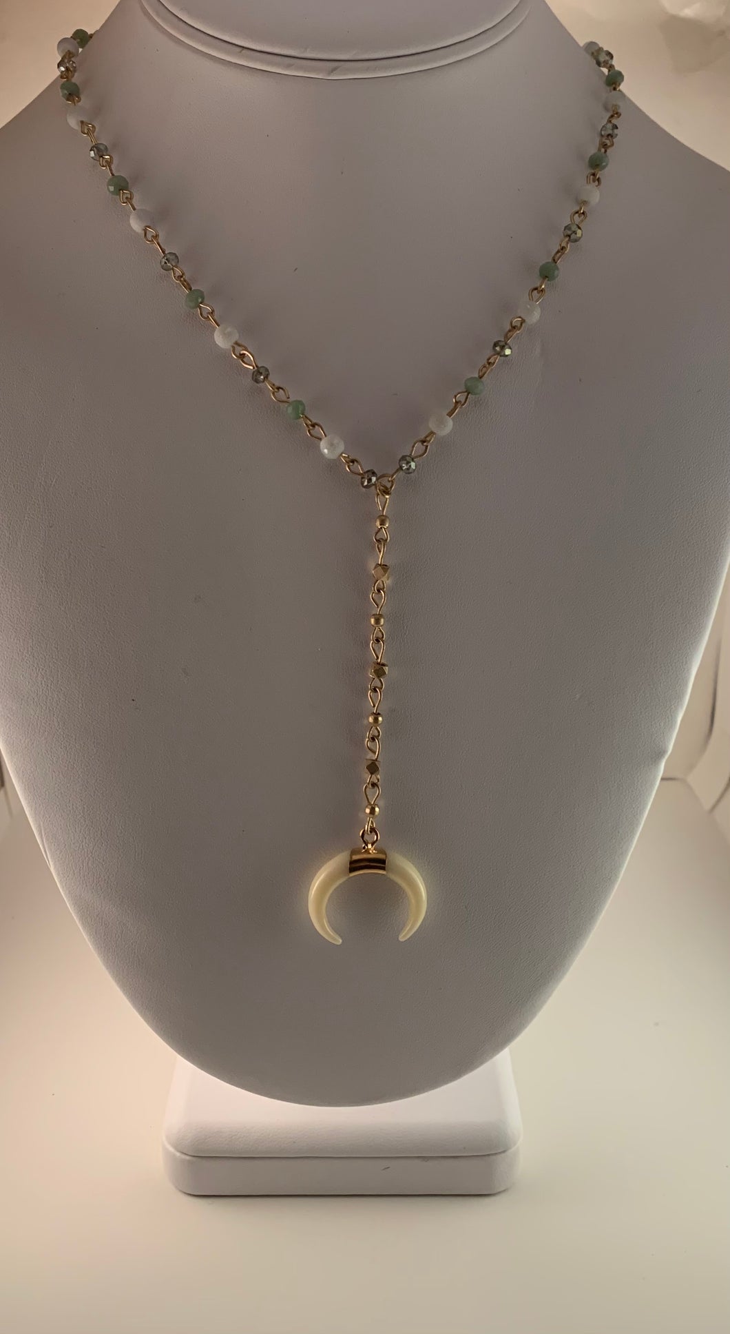 Bone Squash Necklace