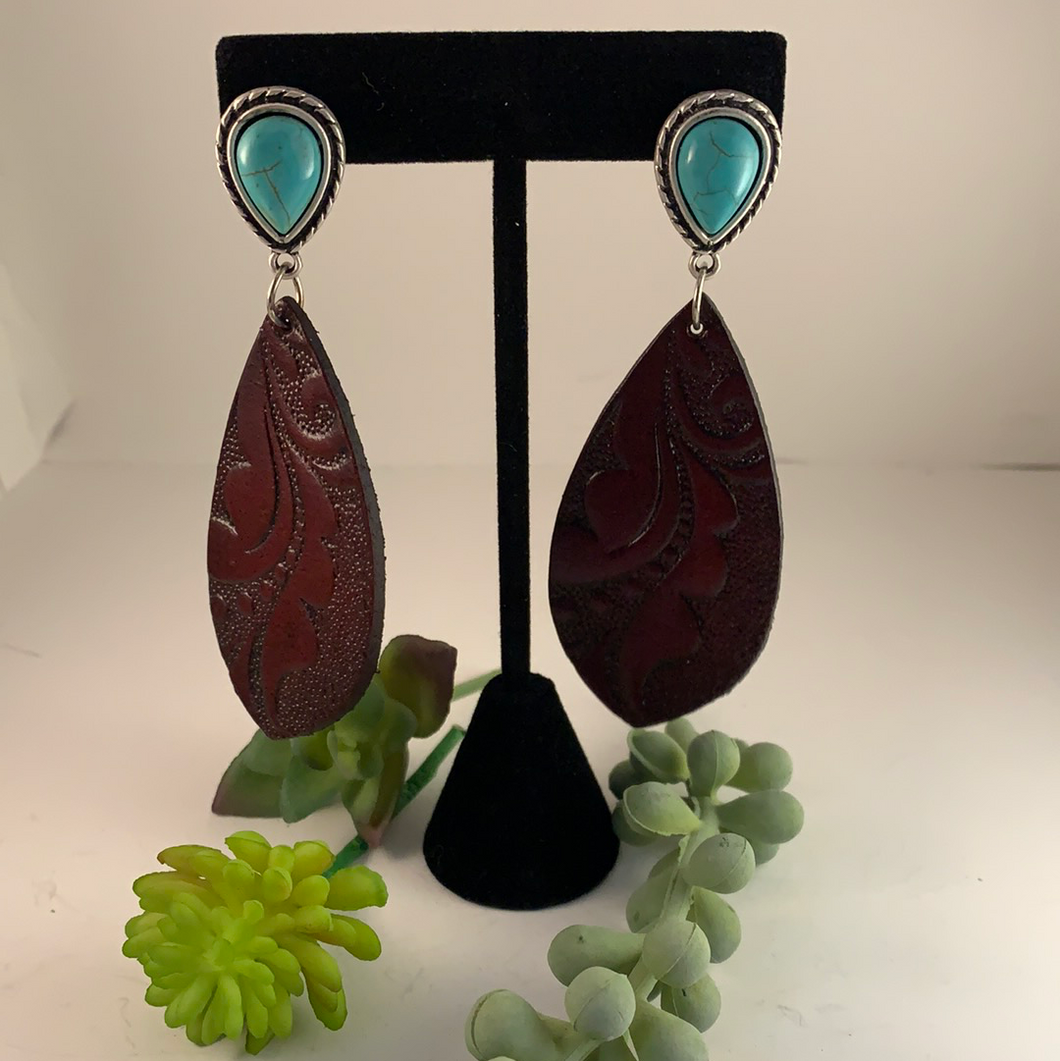 Turquoise Drop Earring