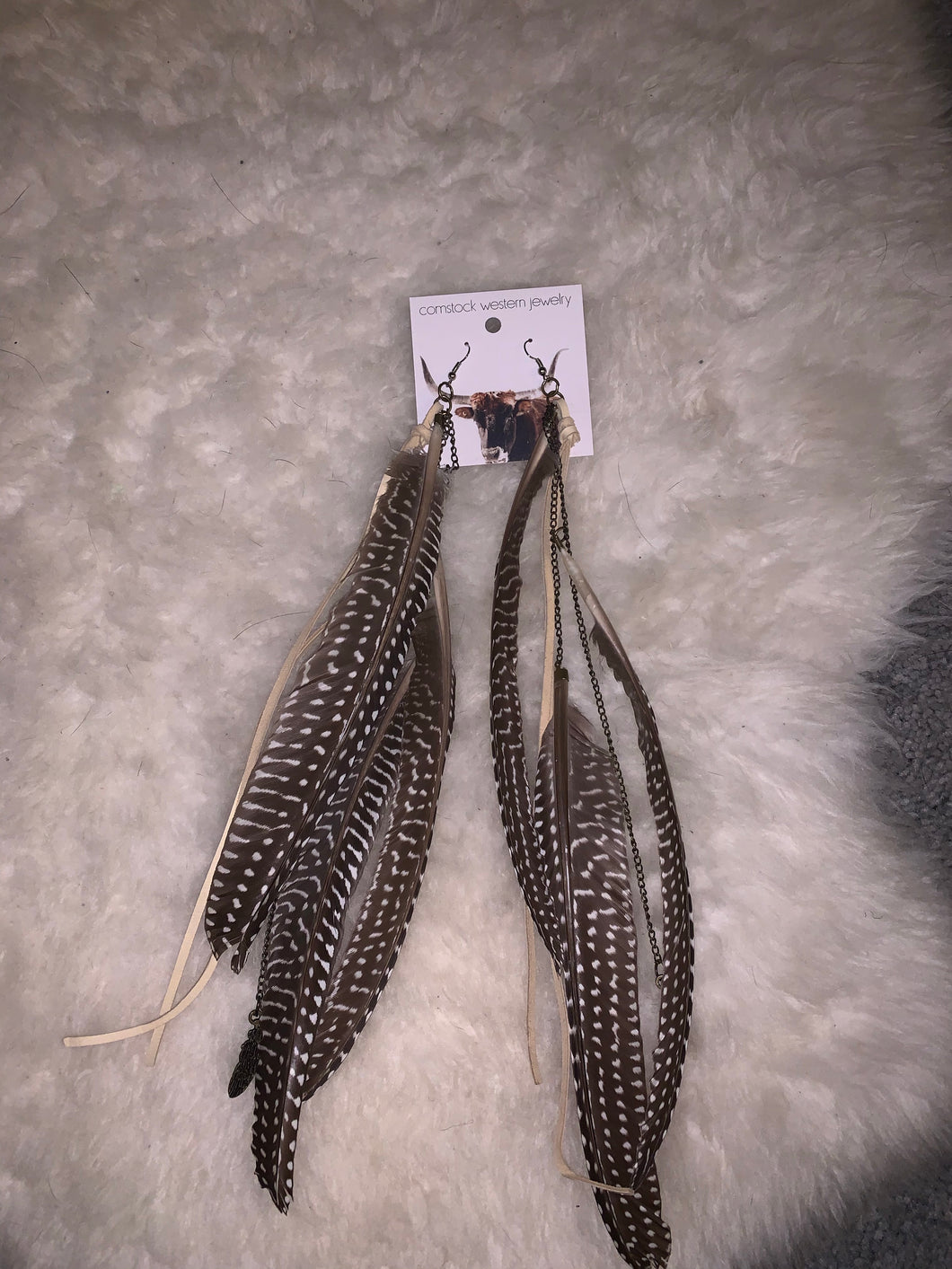 Feathered Earrings