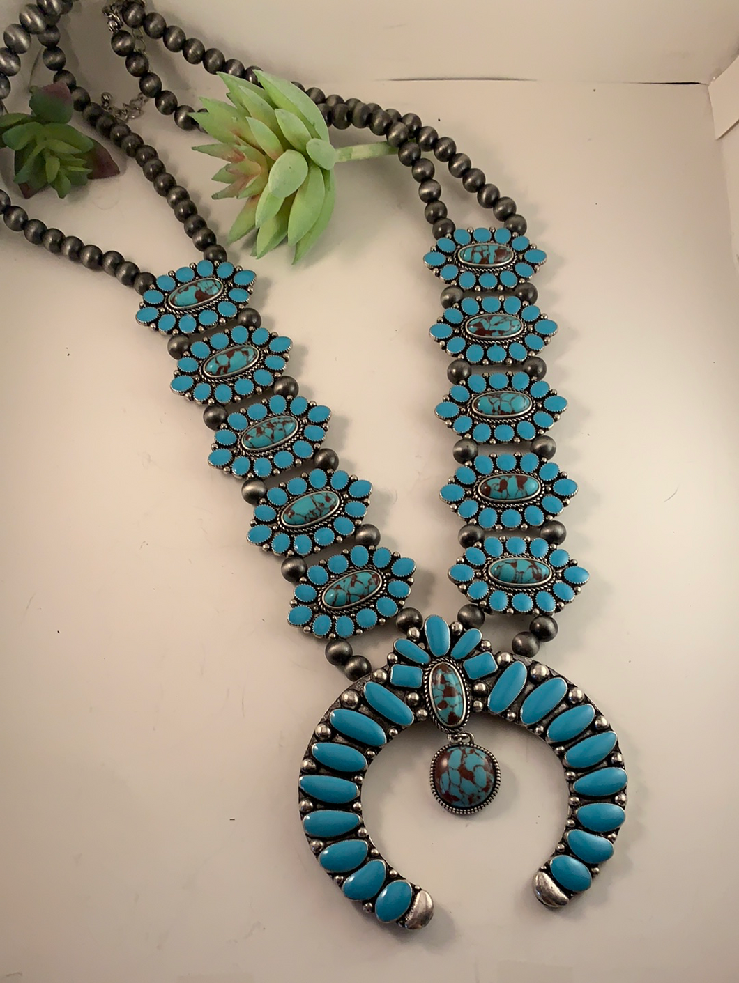 Turquoise Squash Necklace