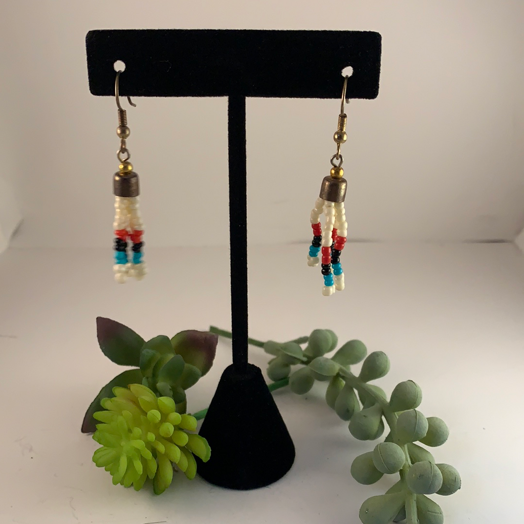Small Beaded Earrings