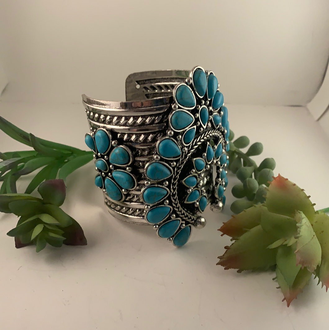 Large Turquoise Bracelet