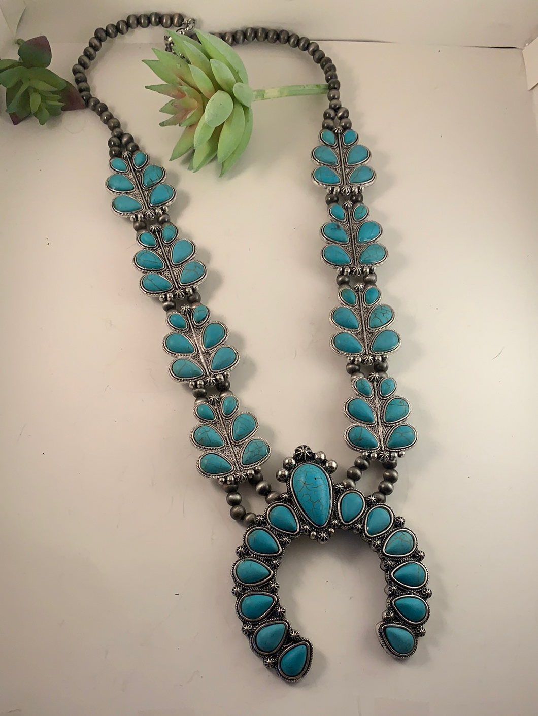 Turquoise Squash Necklace