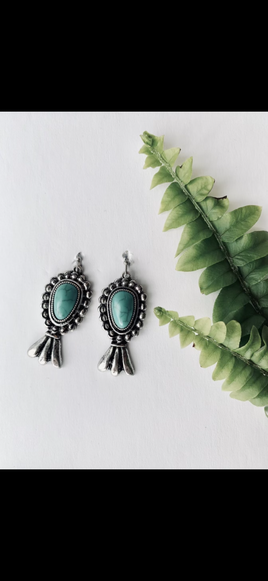 Natural Stone Earring